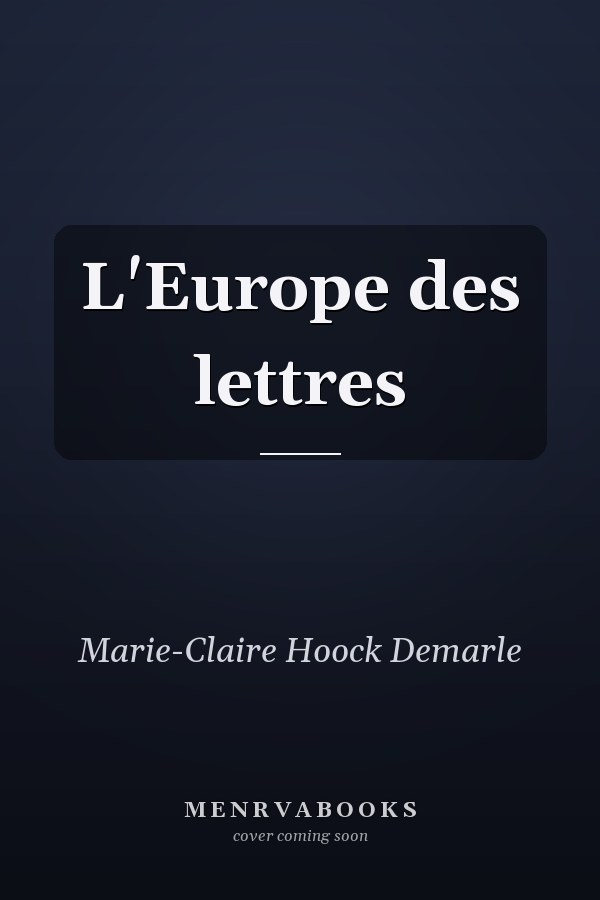 L'Europe des lettres