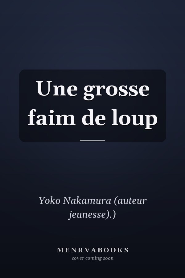 Une grosse faim de loup