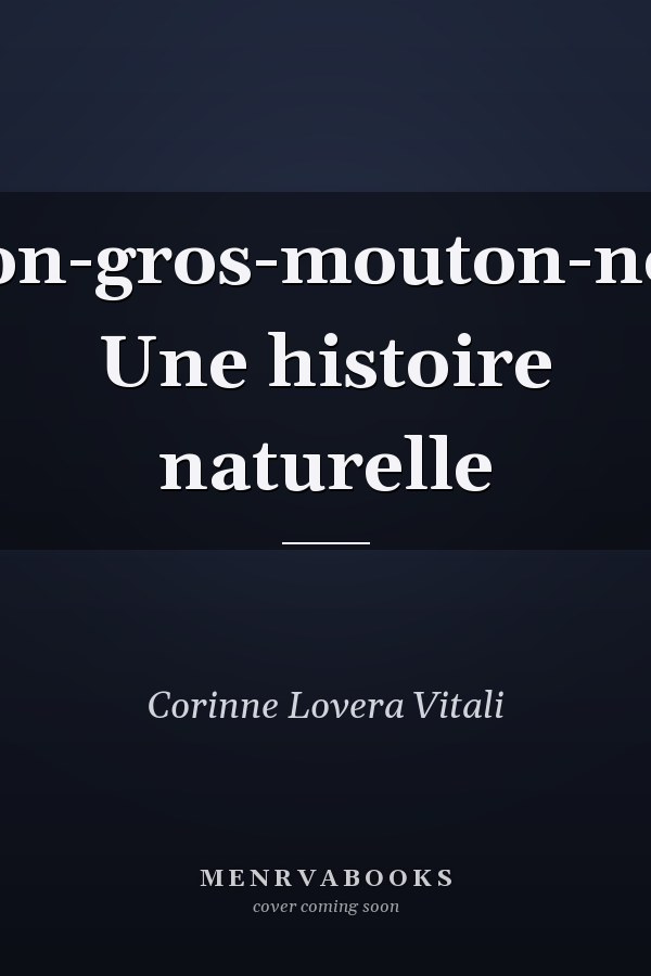 Mon-gros-mouton-noir Une histoire naturelle