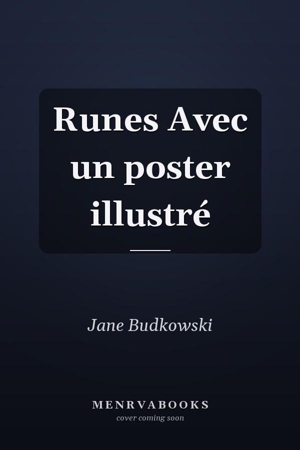 Runes Avec un poster illustré