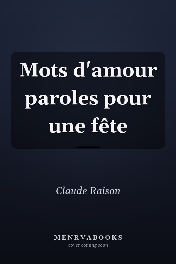 Mots d'amour paroles pour une fête