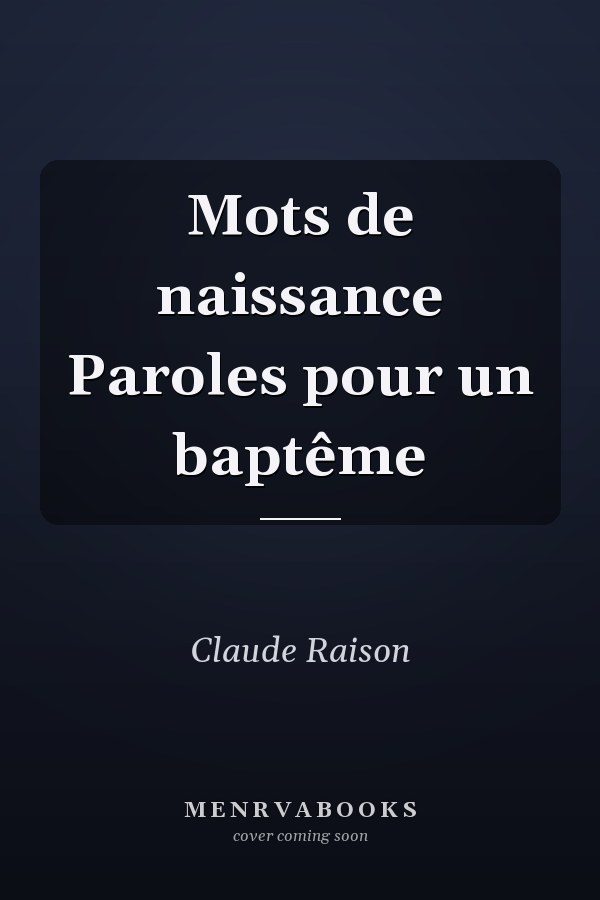 Mots de naissance Paroles pour un baptême