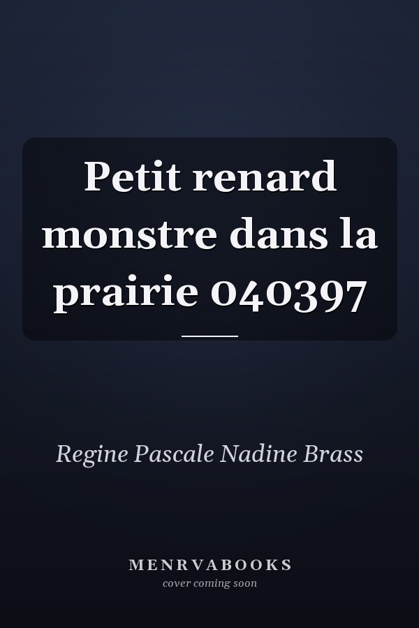 Petit renard monstre dans la prairie 040397
