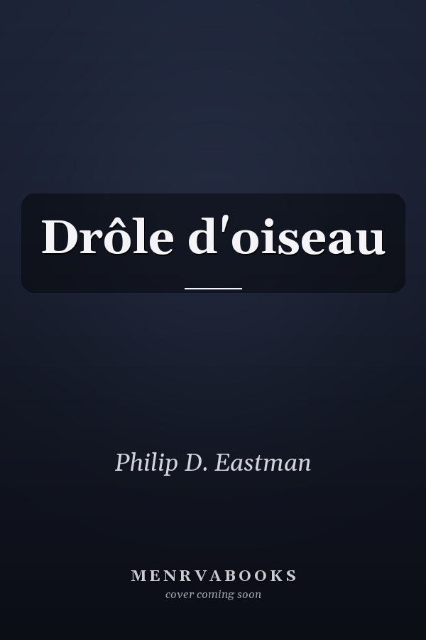 Drôle d'oiseau