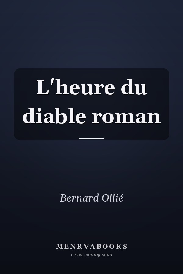 L'heure du diable roman