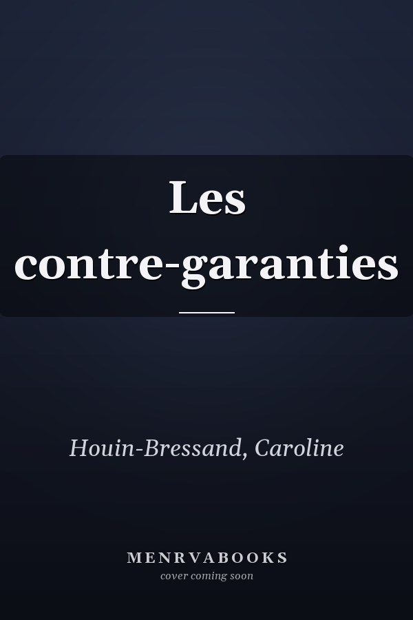 Les contre-garanties