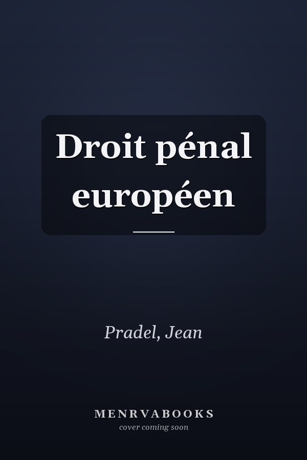 Droit pénal européen