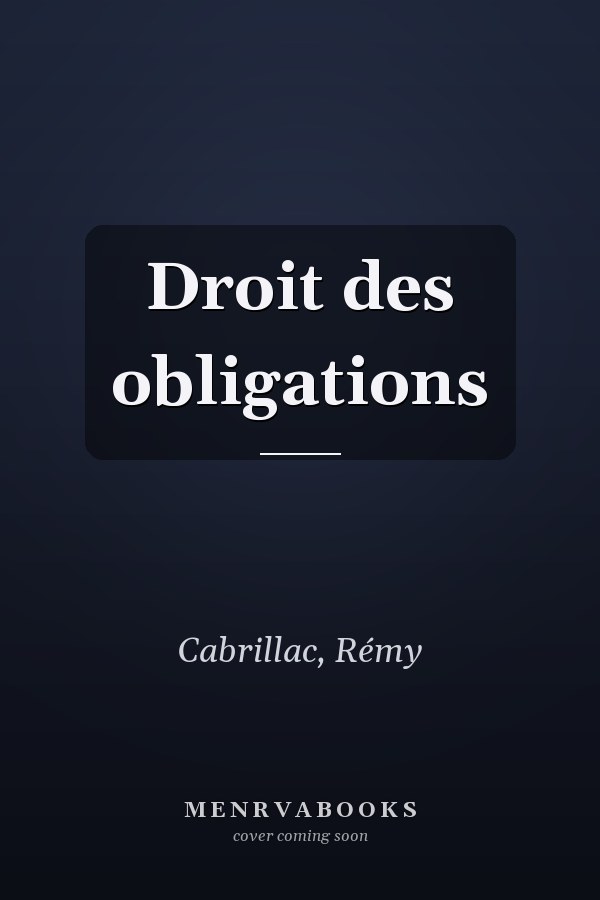 Droit des obligations