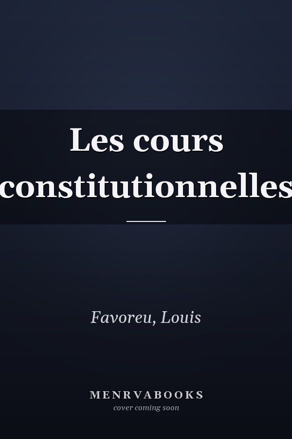 Les cours constitutionnelles