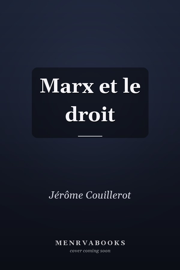 Marx et le droit