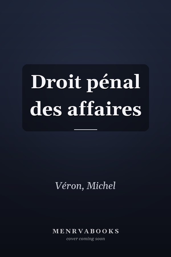 Droit pénal des affaires