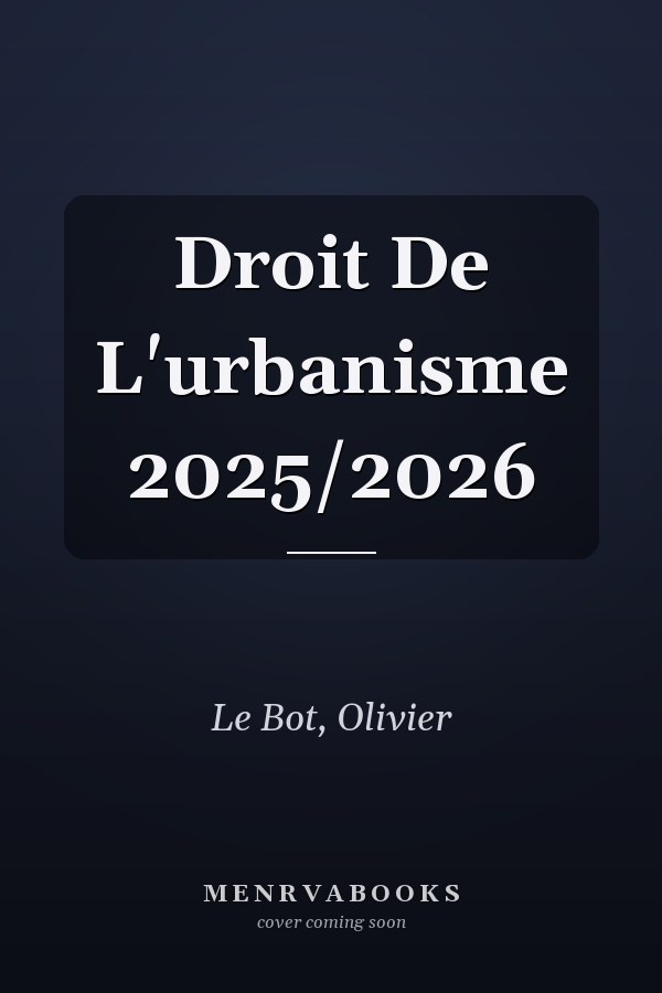 Droit De L'urbanisme 2025/2026