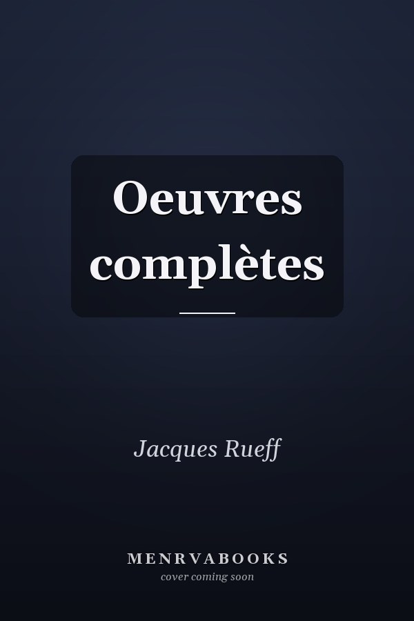 Oeuvres complètes