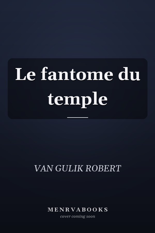 Le fantome du temple