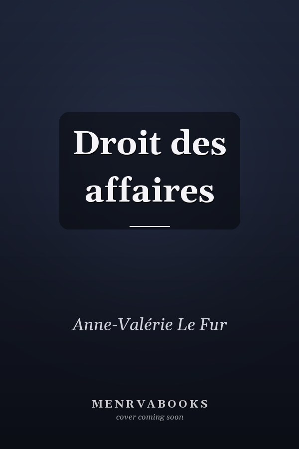 Droit des affaires