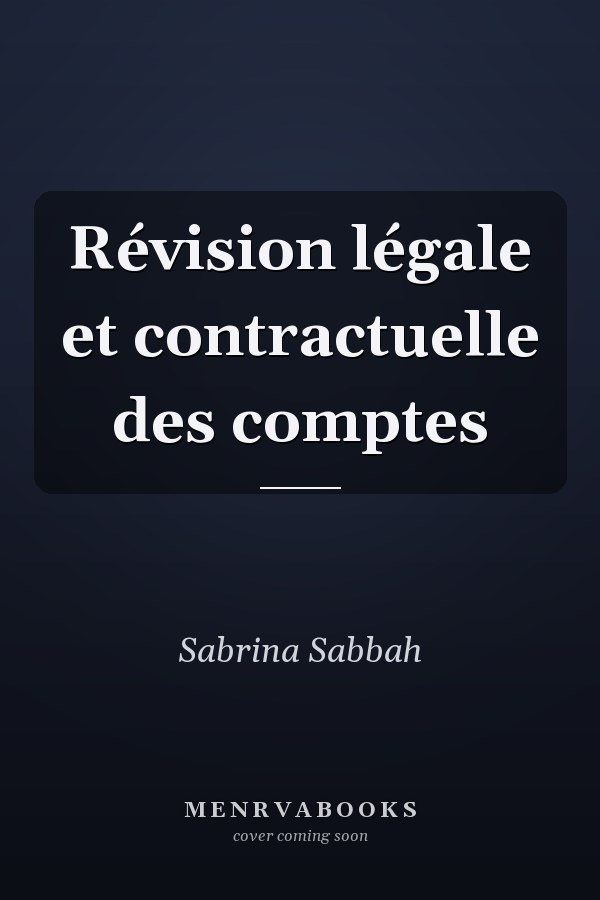 Révision légale et contractuelle des comptes