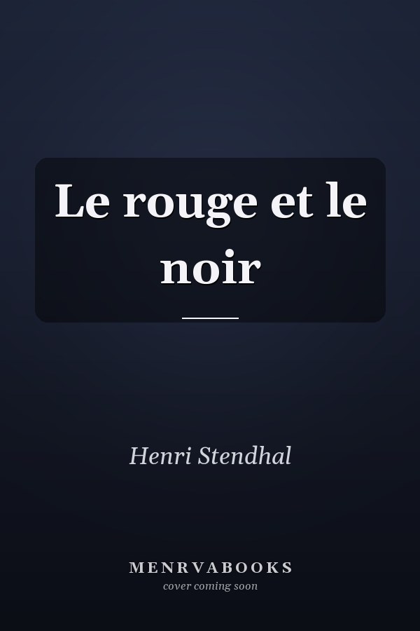 Le rouge et le noir