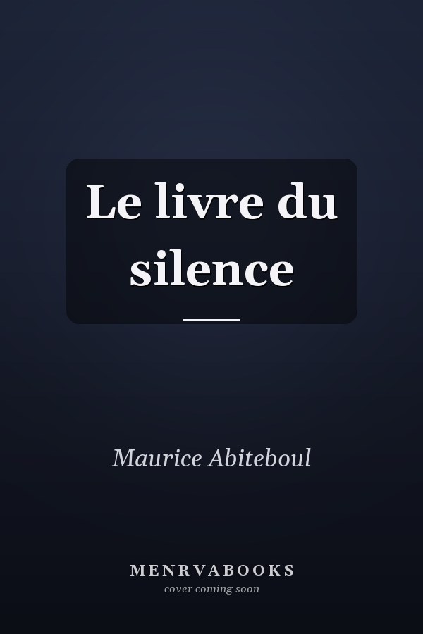 Le livre du silence