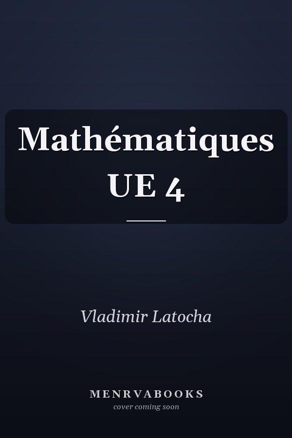 Mathématiques UE 4