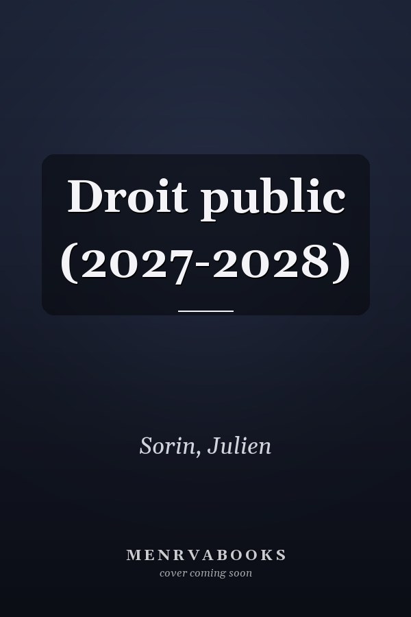 Droit public (2027-2028)