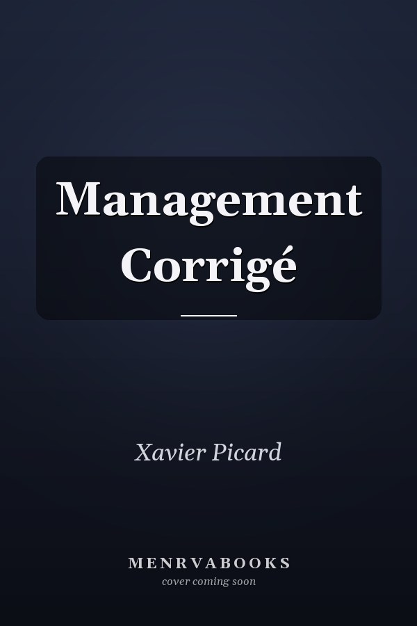 Management Corrigé