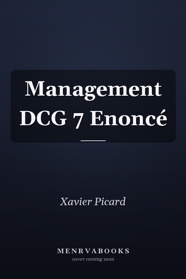 Management DCG 7 Enoncé