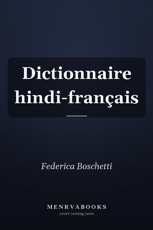 Dictionnaire hindi-français