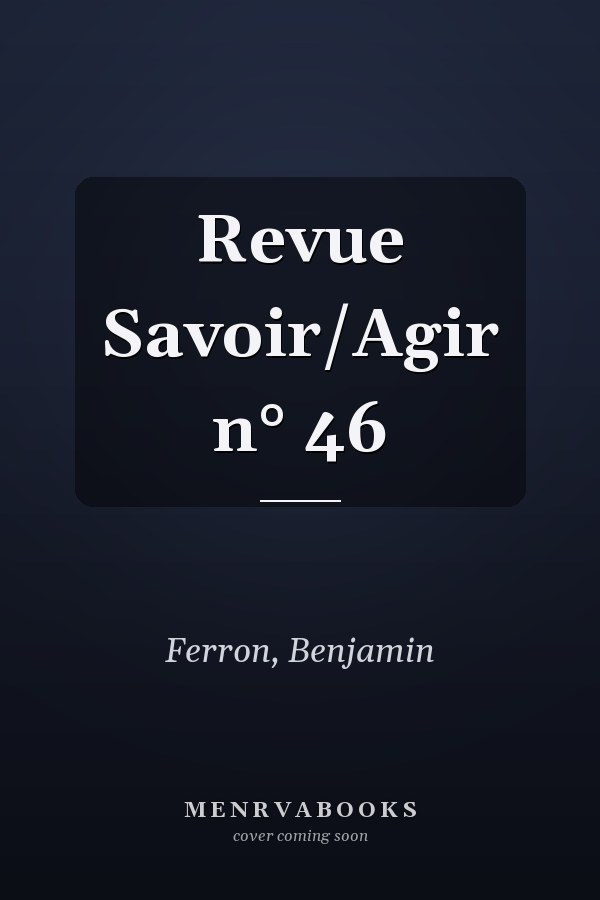 Revue Savoir/Agir n° 46