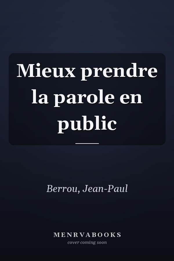 Mieux prendre la parole en public