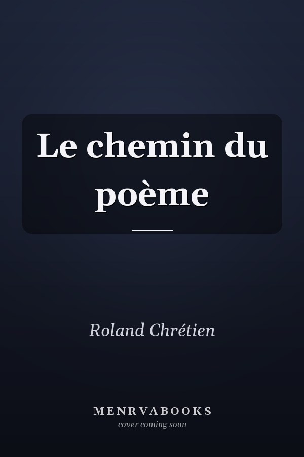 Le chemin du poème