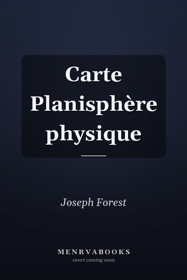 Carte Planisphère physique