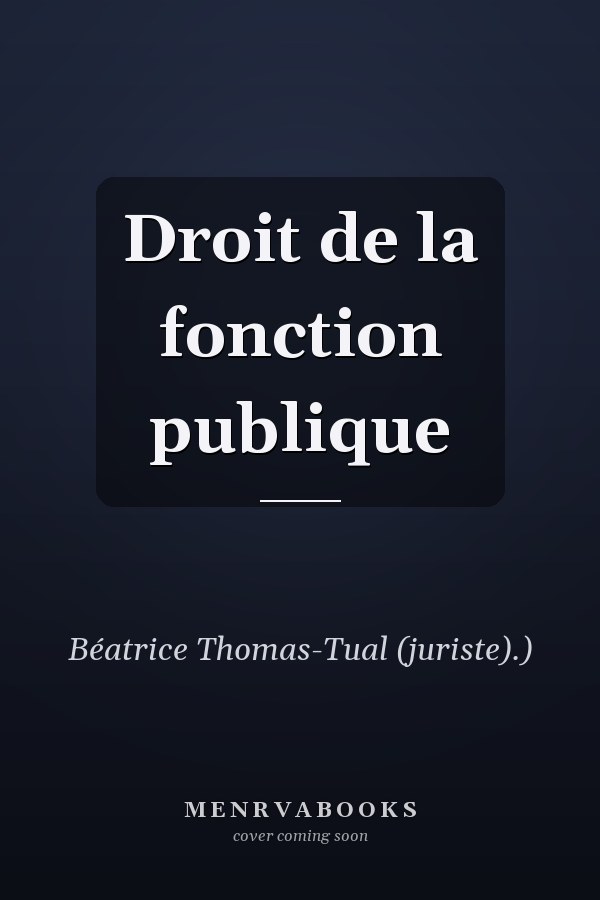 Droit de la fonction publique