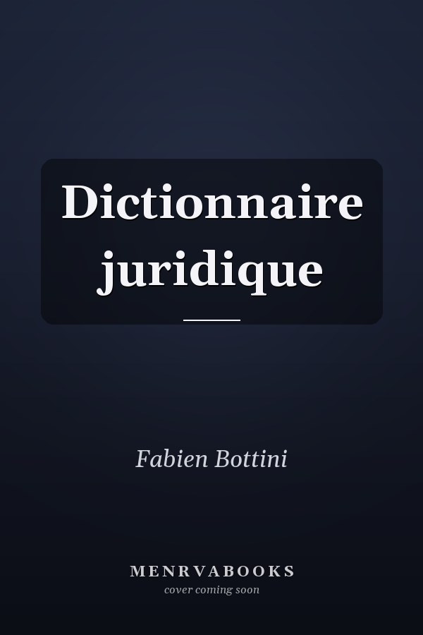 Dictionnaire juridique