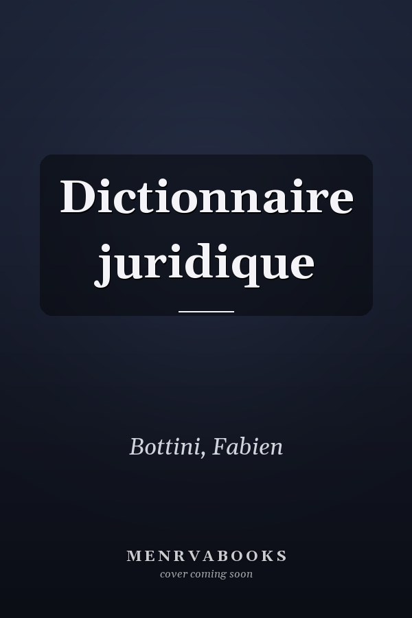 Dictionnaire juridique