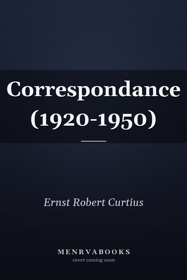 Correspondance (1920-1950)