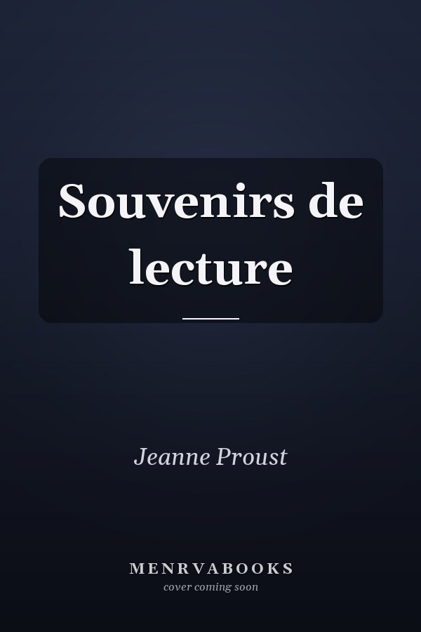 Souvenirs de lecture
