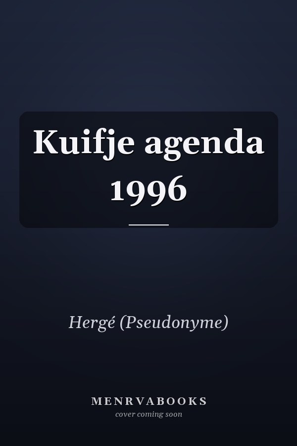 Kuifje agenda 1996