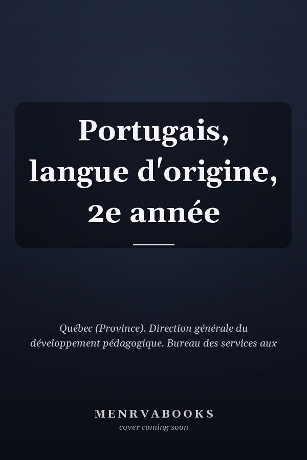 Portugais, langue d'origine, 2e année