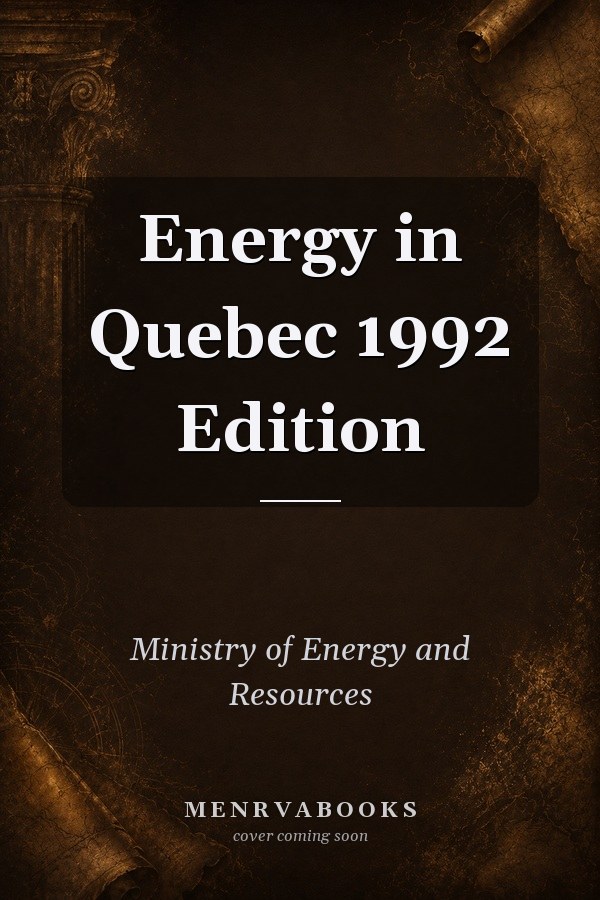 Energy in Quebec 1992 Edition