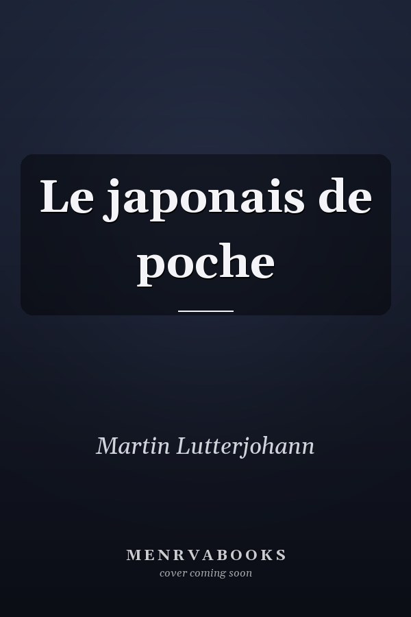 Le japonais de poche