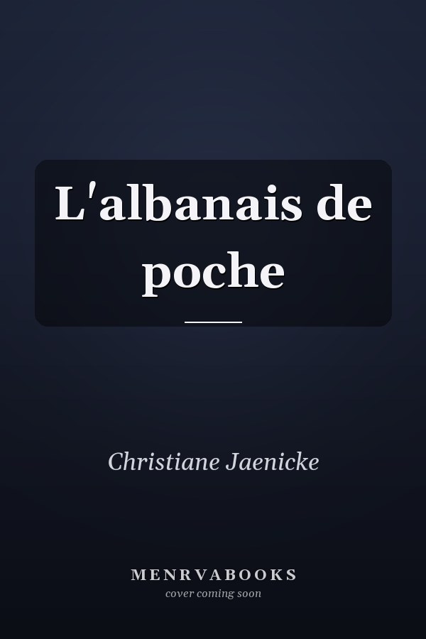 L'albanais de poche