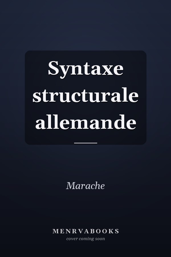 Syntaxe structurale allemande