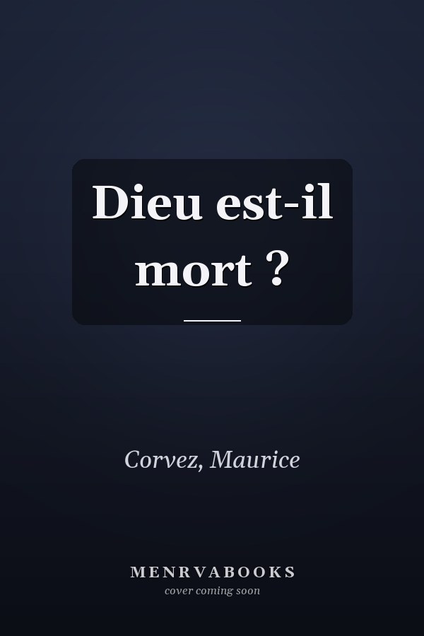 Dieu est-il mort ?