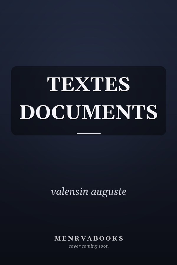 TEXTES DOCUMENTS