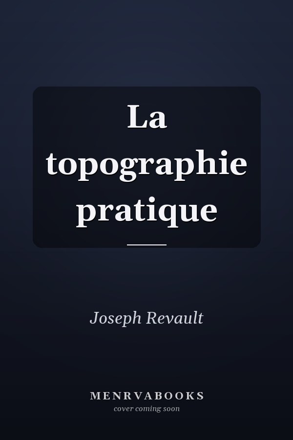 La topographie pratique
