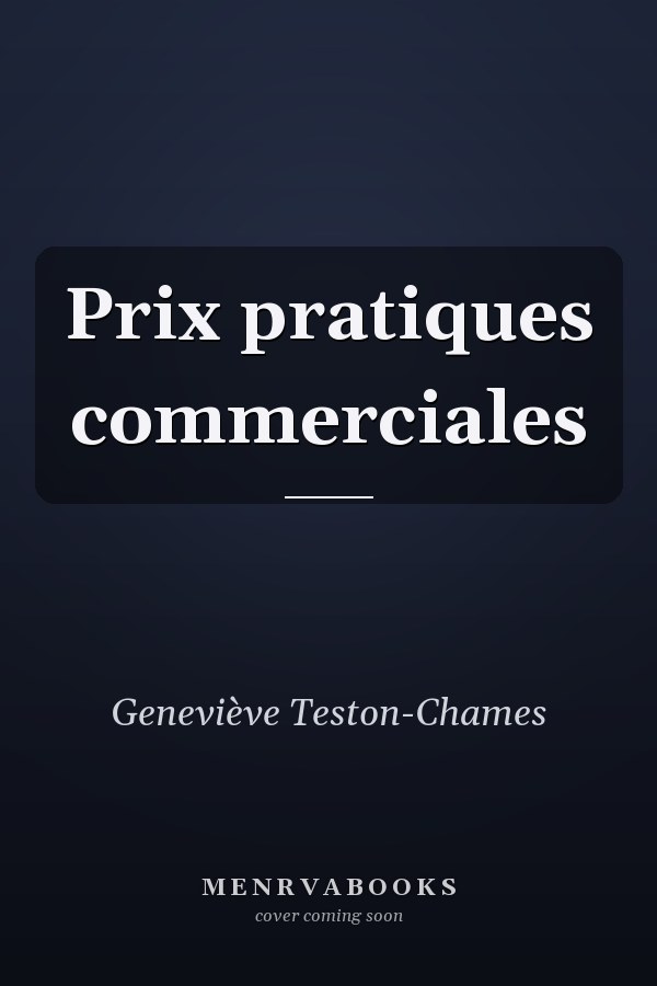 Prix pratiques commerciales