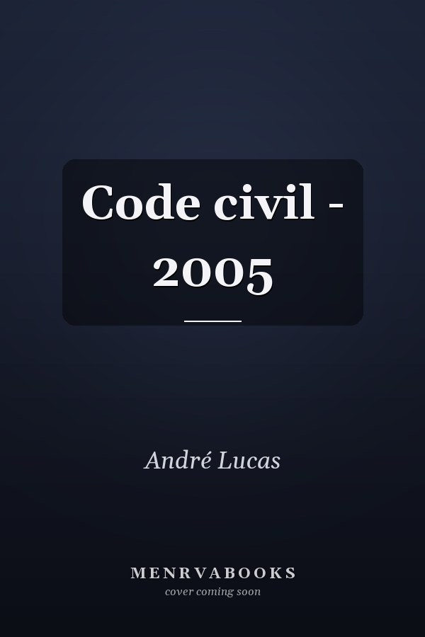 Code civil - 2005