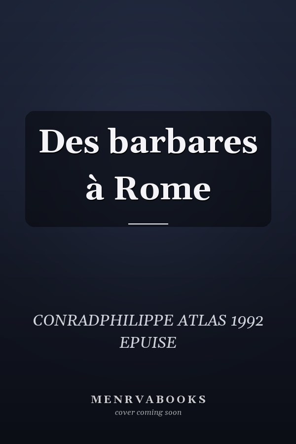 Des barbares à Rome