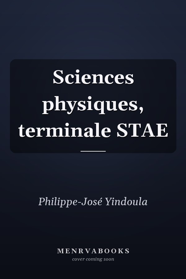 Sciences physiques, terminale STAE