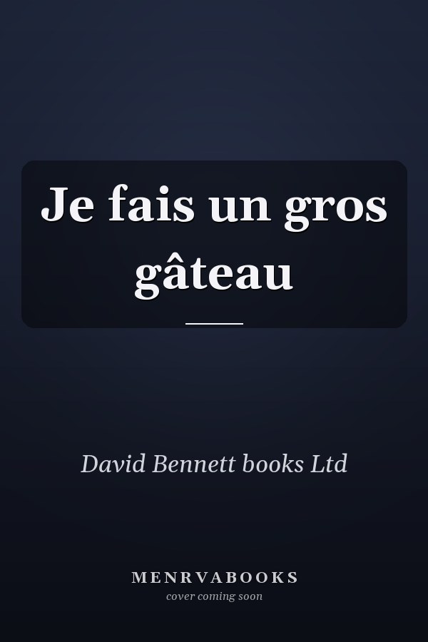 Je fais un gros gâteau
